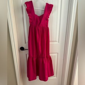o.p.t. hot pink dress size S